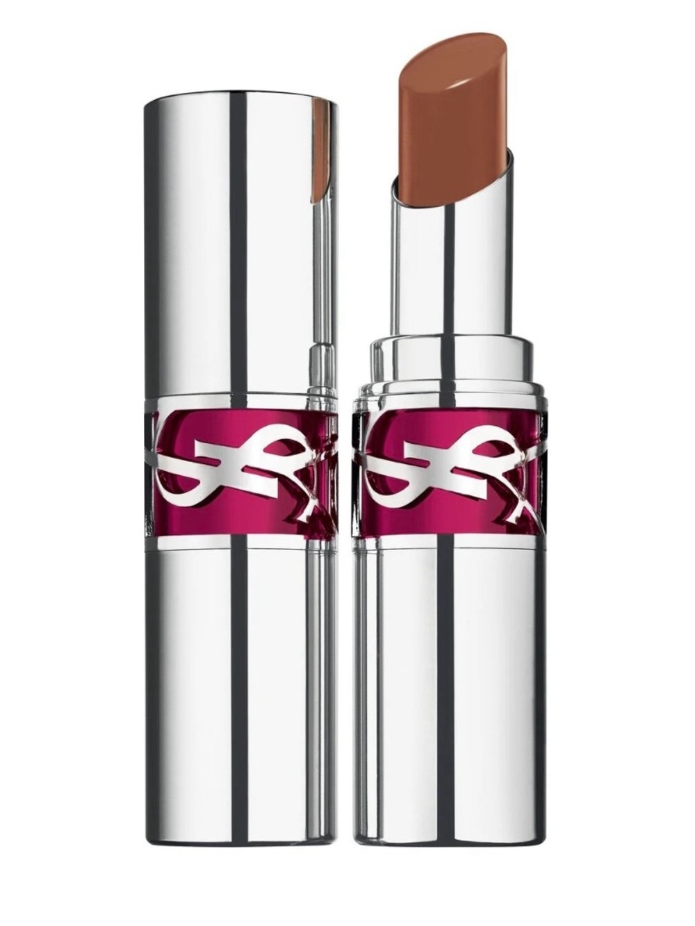 NIB: Yves Saint Laurent Loveshine Candy Glaze Lipstick in Salted Caramel, 19